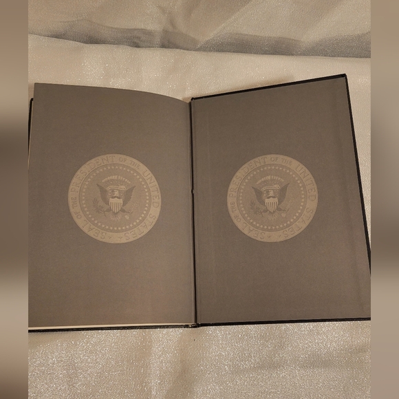 VTG A Tribute To John F Kennedy Hardcover W/SLIP CASE 1964 - Picture 13 of 15